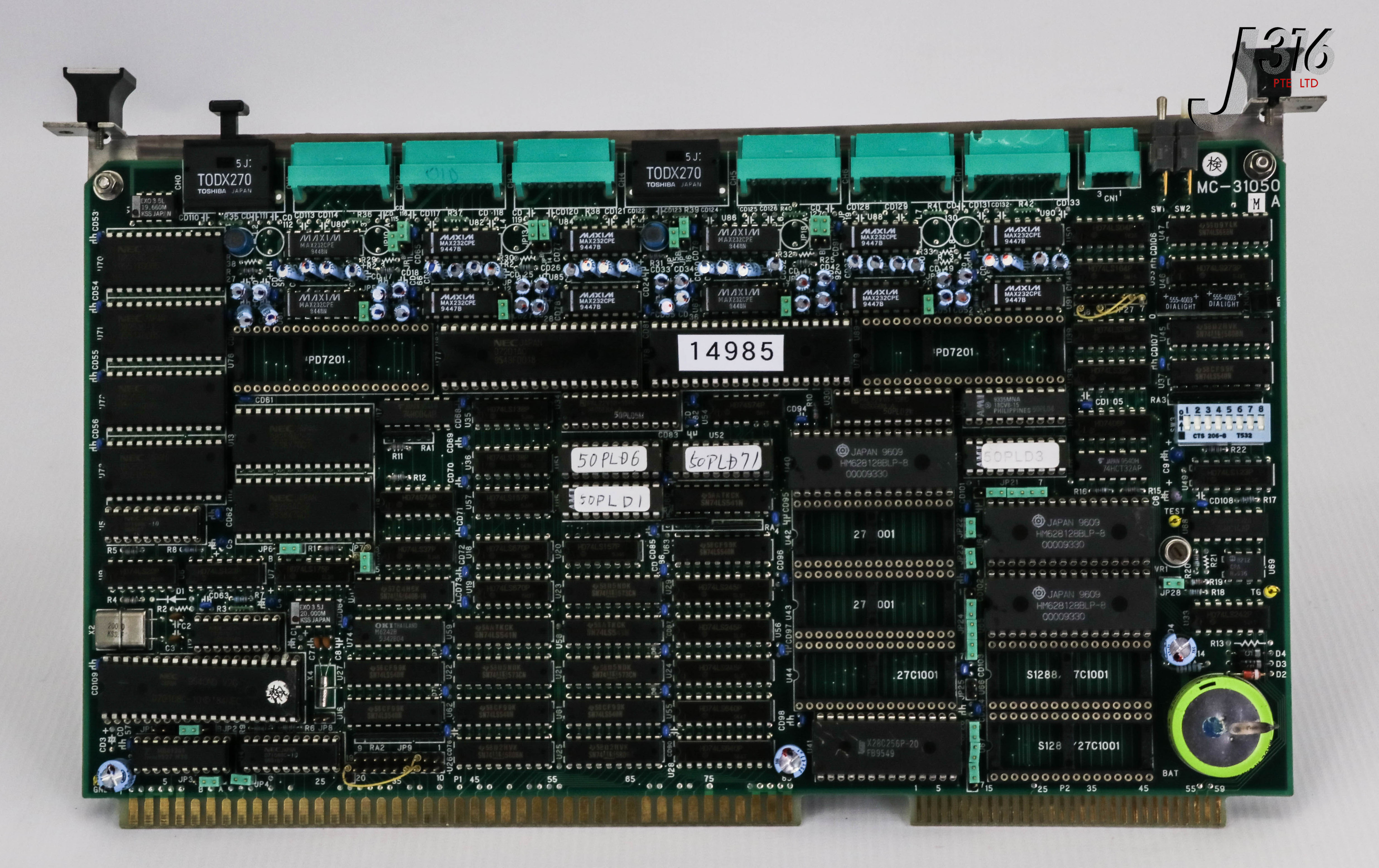 ミー 14985 TOKYO ELECTRON PCB PROCESS CPU, 1181-000428-1E MC-31050-M | eBay